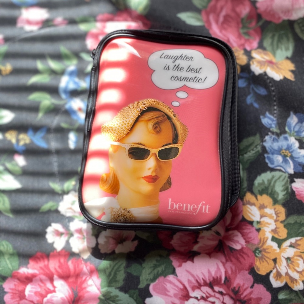 Benefit cosmetic bag